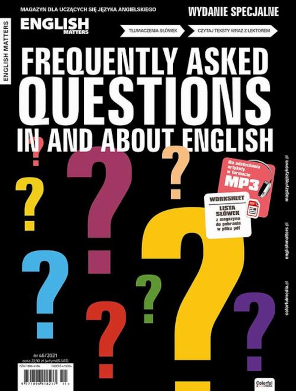 English Matters Frequently Asked Questions in and about English - pdf