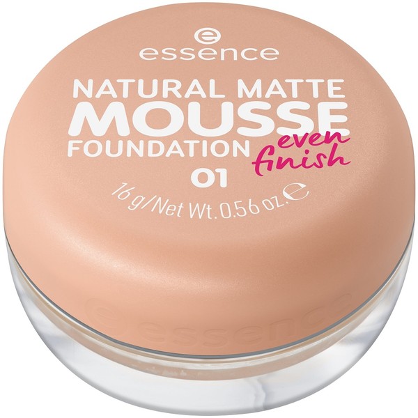 Natural Matte Mousse Foundation 01 Podkład w musie do twarzy