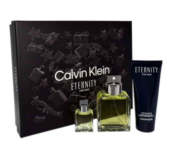 Eternity Men+Balsam po goleniu+Miniatura zapachu
