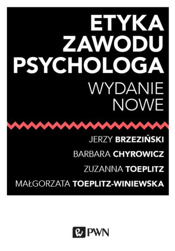 Etyka zawodu psychologa - mobi, epub