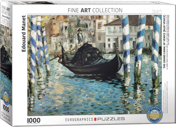 Puzzle Kanał w Wenecji, Edouard Manet 1000 elementów