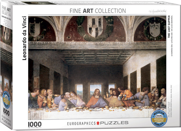 Puzzle Ostatnia wieczerza, Leonardo da Vinci 1000 elementów