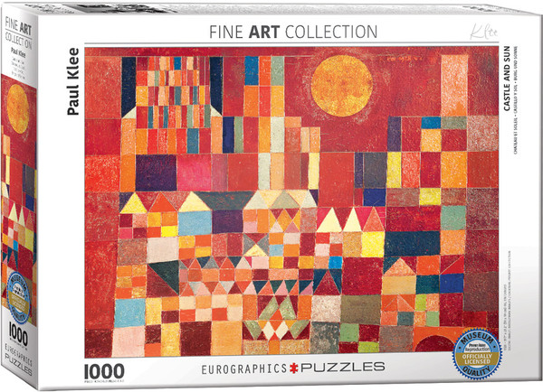 Puzzle Zamek i słońce, Paul Klee 1000 elementów