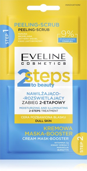 2Steps To Beauty Zabieg 2-etapowy nawilżająco rozświetlający