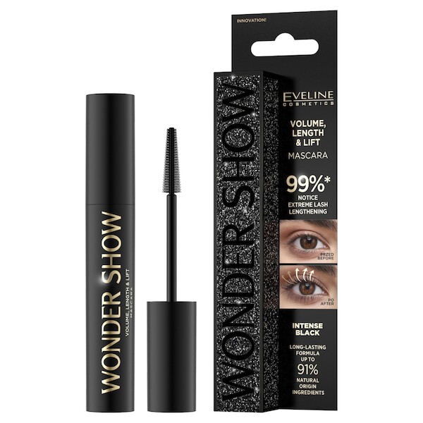 Wonder Show Mascara Volume & Length & Lifting Tusz do rzęs