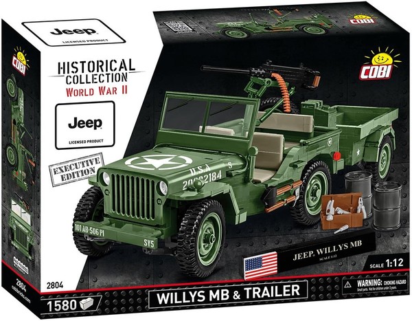 Historical Collection Executive Edition Willys MB & Trailer