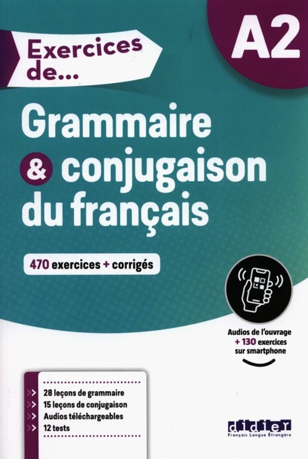 Exercices de Grammaire et conjugaison du francais A2