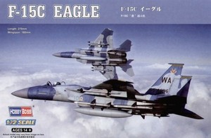F-15C Eagle Fighter Skala 1:72