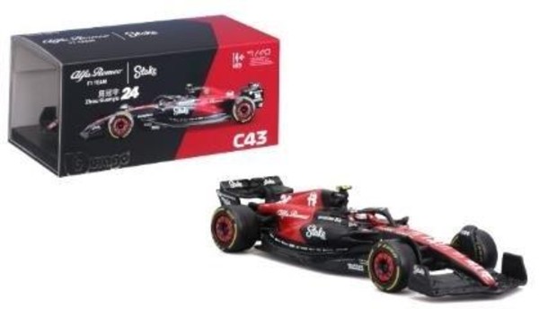 Face Alfa Romeo F1 Team Stake C43 #24