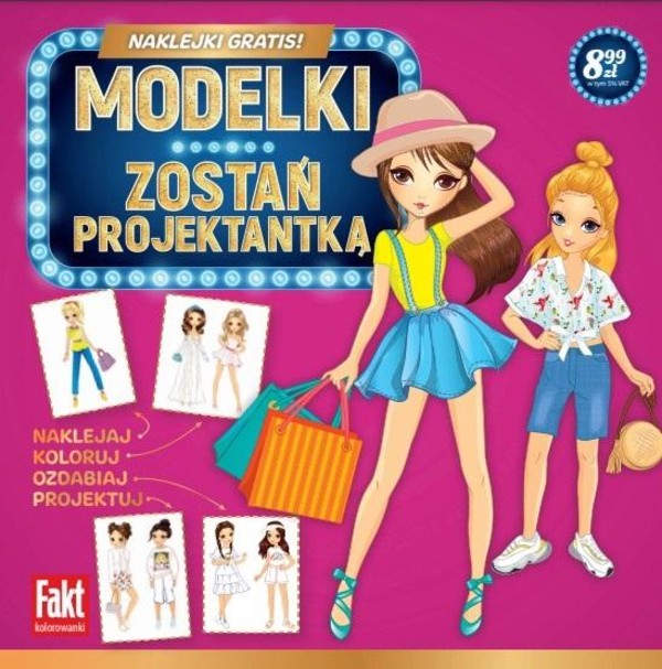 Fakt kolorowanki Modelki Zostań projektantką