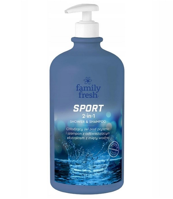 Sport 2in1 Shower & Shampoo Chłodzący żel pod prysznic