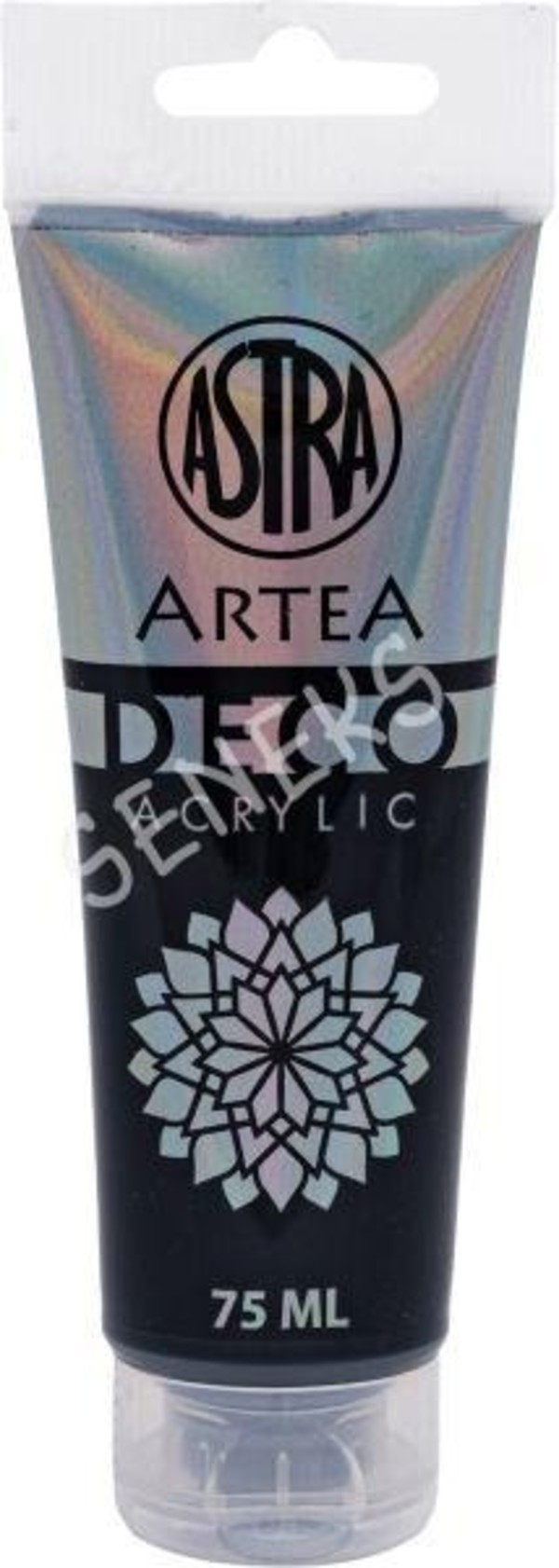 Farba akrylowa deco artea 75 ml tuba czarny