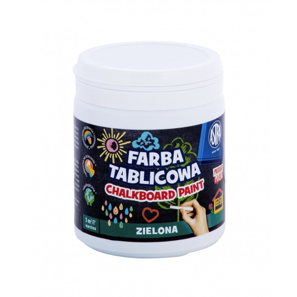 Farba tablicowa 250 ml zielona astra