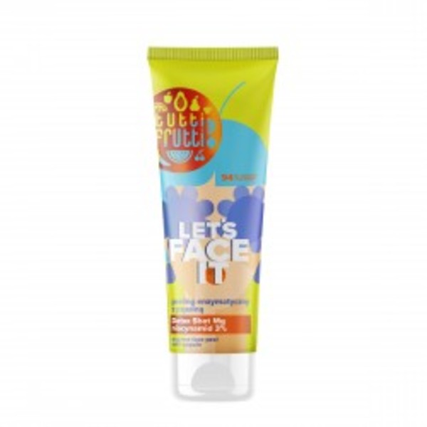 Tutti Frutti Let`s Face It Peeling enzymatyczny z papainą