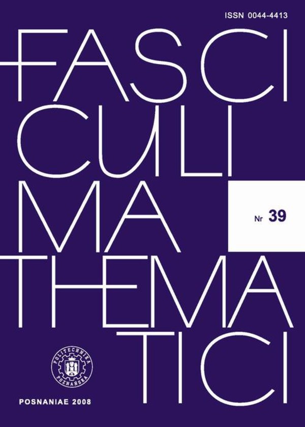 Fasciculi Mathematici 2008/39 - pdf