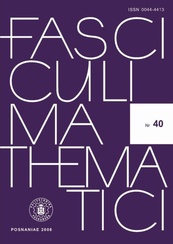 Fasciculi Mathematici, 2008/40 - pdf