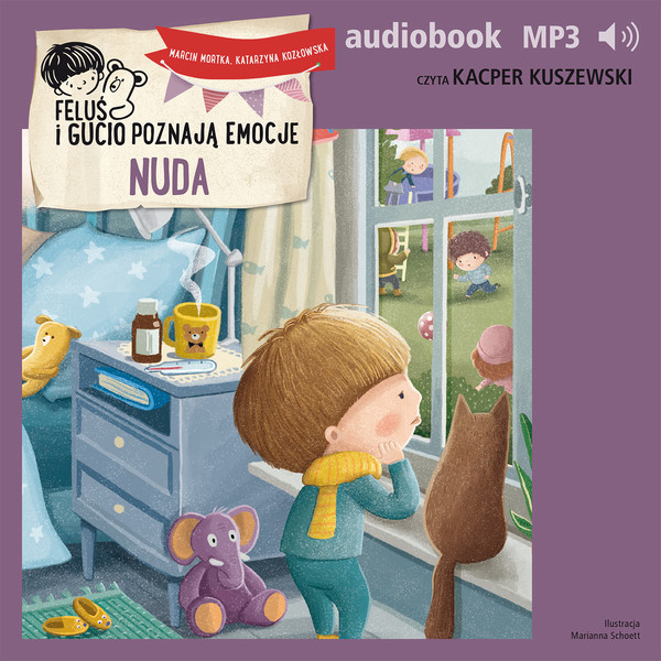 Feluś i Gucio poznają emocje. Nuda - Audiobook mp3