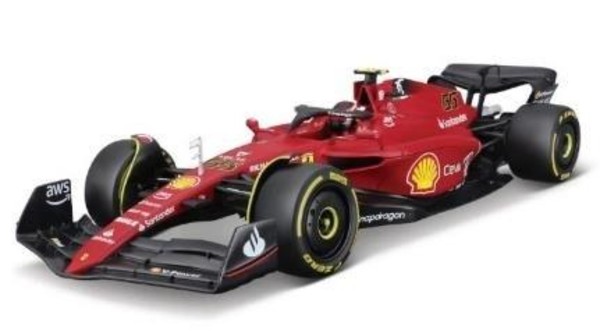 Ferrari Racing F1-75 2022 #55 Sainz 1:18