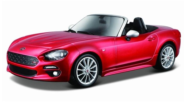 Fiat 124 Spider Red 1:24