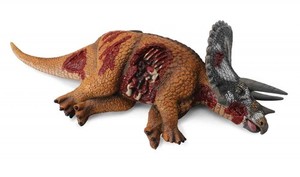 Figurka Dinozaur Triceratops poraniony