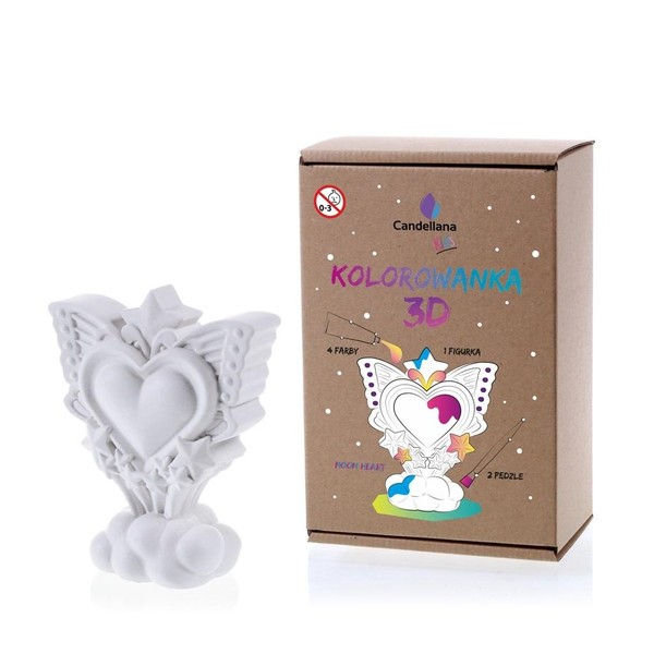 Figurka do pomalowania Moon Heart