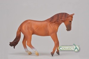 Figurka Ogier rasy Australian stock horse kasztan Rozmiar XL