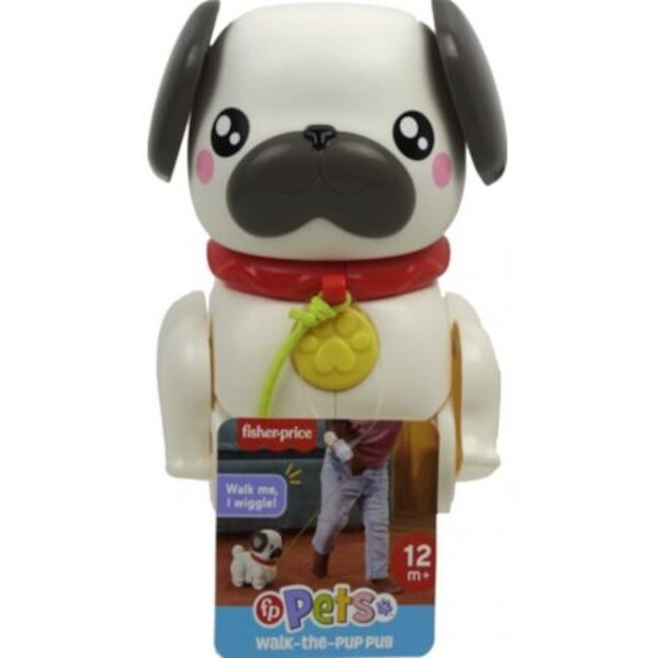 Figurka Pets Spacerowy piesek mopsik HTW94