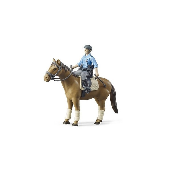 Figurka policjanta na koniu