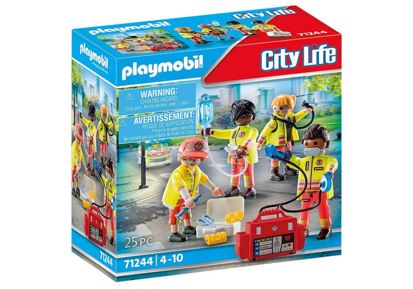 Playmobil Zestaw City Life Zespół ratunkowy