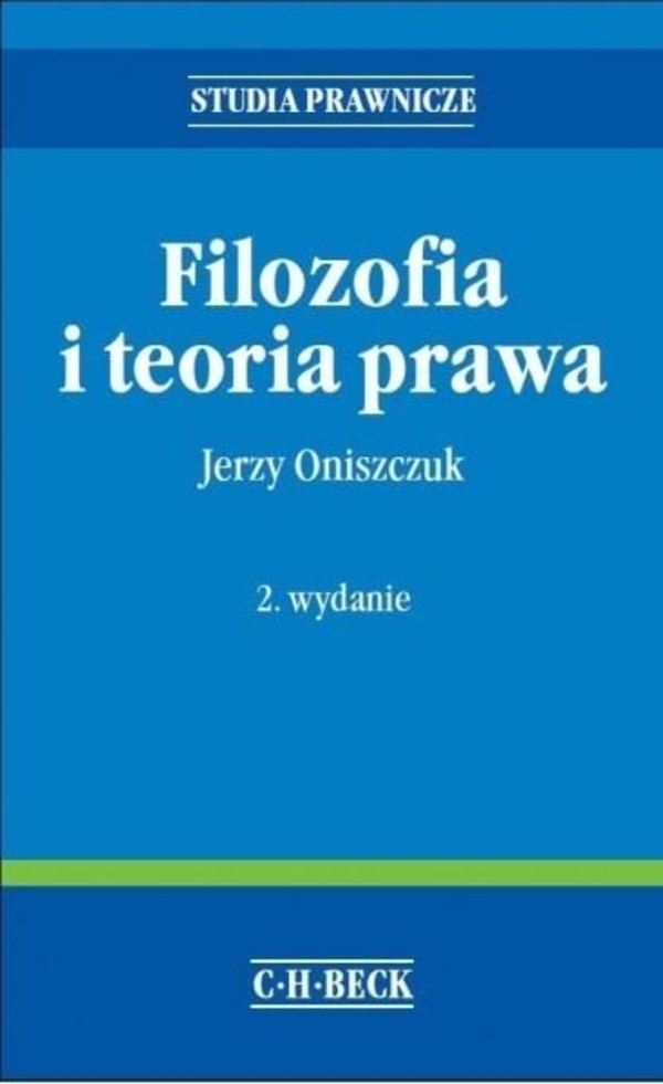 Filozofia i teoria prawa