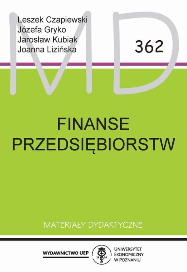 Finanse przedsiębiorstw - pdf