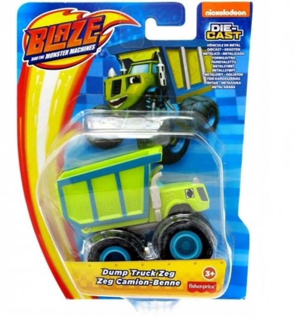 Fisher Price. Blaze metalowy pojazd