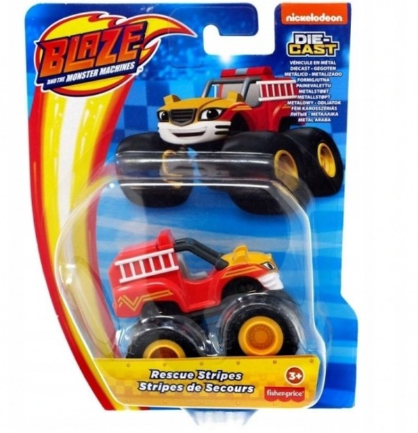 Fisher Price. Blaze metalowy pojazd