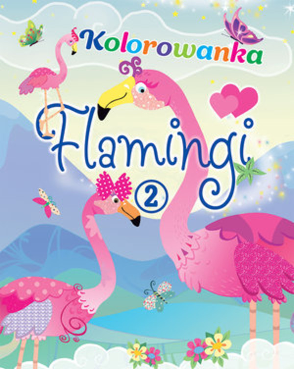 Flamingi Kolorowanka Część 2