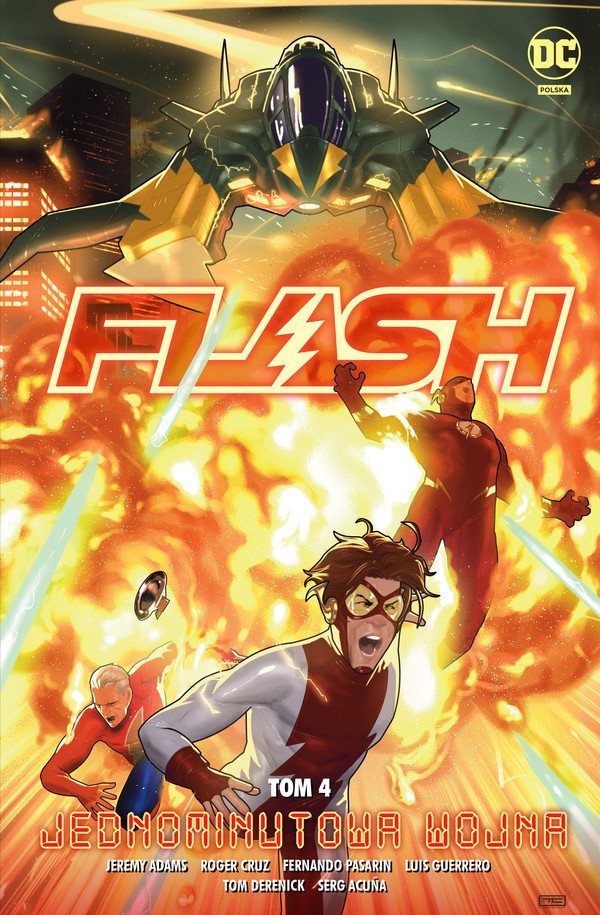 Flash Jednominutowa wojna The Flash DC Universe Tom 4