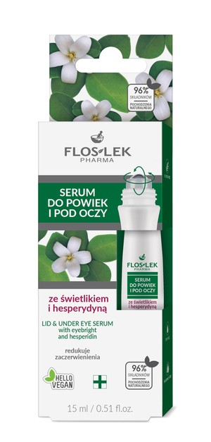 Oczy Serum do powiek i pod oczy ze świetlikiem i hesperydyną