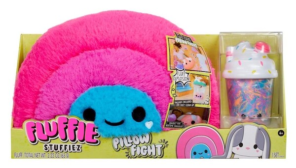 Fluffie Stuffiez Pillow Fight Rainbow