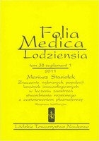 Folia Medica Lodziensia t. 38 suplement 1 2011 - pdf