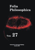 Folia Philosophica. T. 27 - pdf