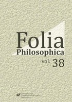 Folia Philosophica. Vol. 38 - pdf