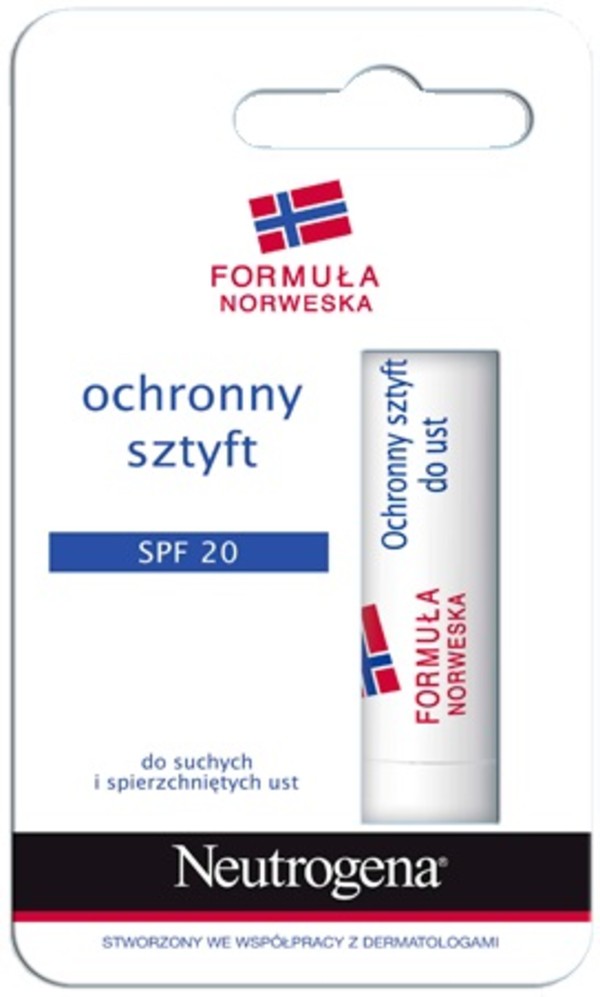 Formuła Norweska Ochronny sztyft do ust SPF 20