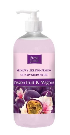 Fresh Juice Kremowy żel pod prysznic Passion Fruit i Magnolia
