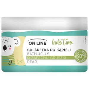 On Line Kids Time Galaretka do kąpieli Gruszka