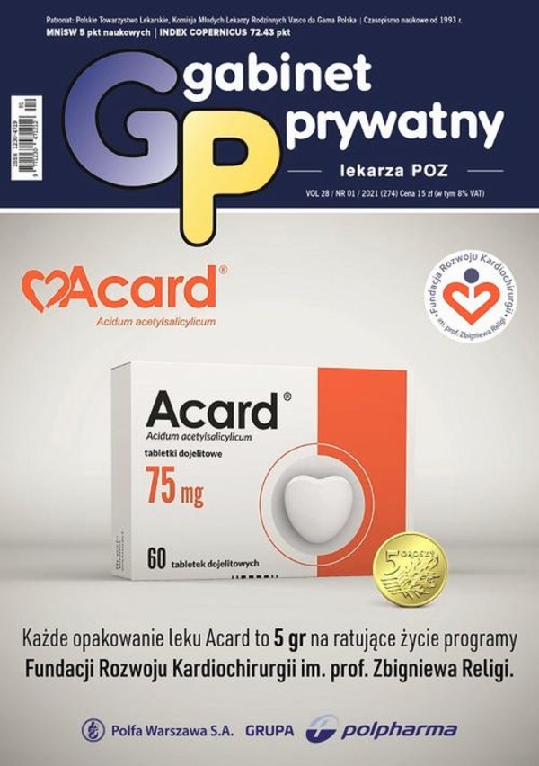 Gabinet Prywatny lekarza POZ nr 1/2021 - pdf