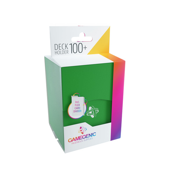 Deck Box Gamegenic: Deck Holder 100+ Green