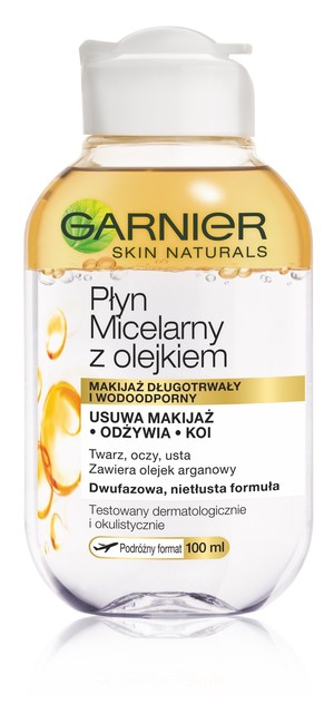 Skin Naturals Płyn micelarny z olejkiem dwufazowy