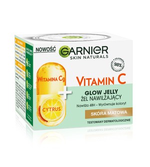 Skin Naturals Vitamin C Witamina Cg + Cytrus Żel nawilżający do skóry matowej