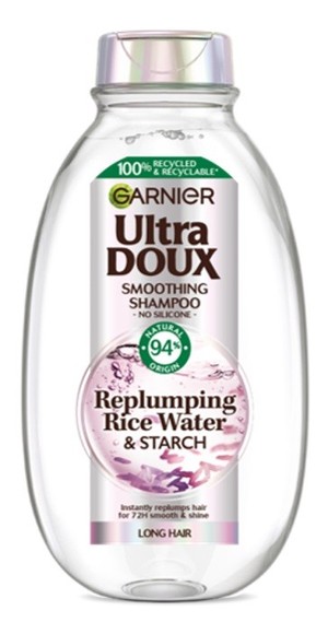 Ultra Doux Replumping Rise Water & Starch Szampon do włosów długich