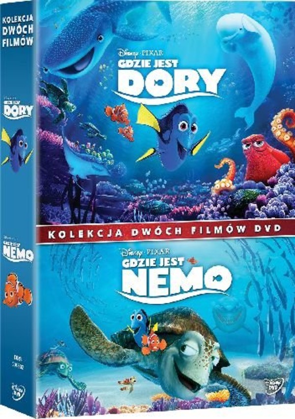 Gdzie jest Dory/Gdzie jest Nemo - Pakiet 2 filmów