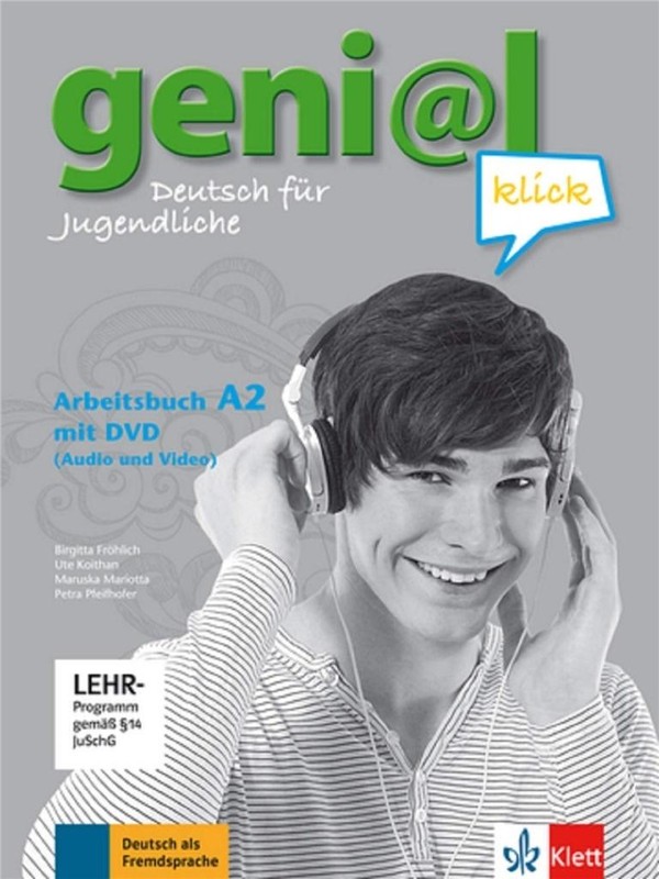 Genial klick A2. Arbeitsbuch Zeszyt ćwiczeń + DVD